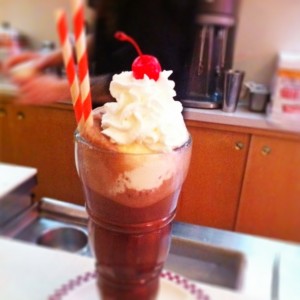 St. Francis Soda Fountain Double Dip Soda