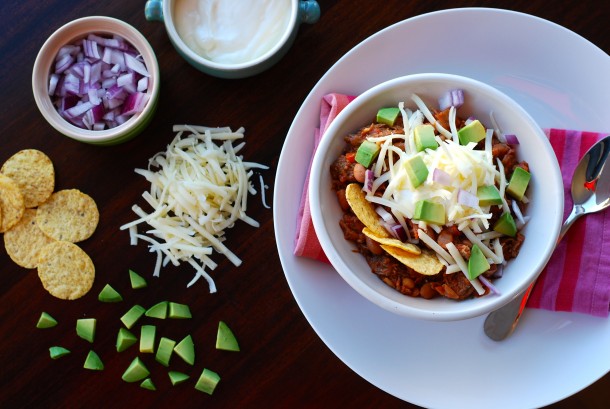 Slow Cooker Beef Chili