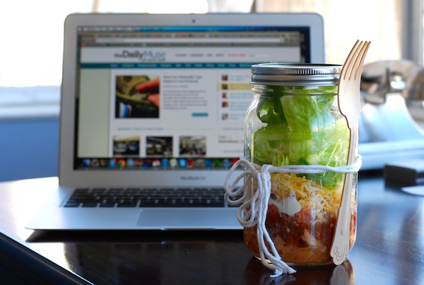 Mason Jar Mexican Salad