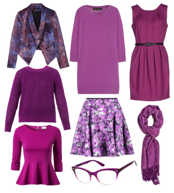 Radiant Orchid Clothes Polyvore