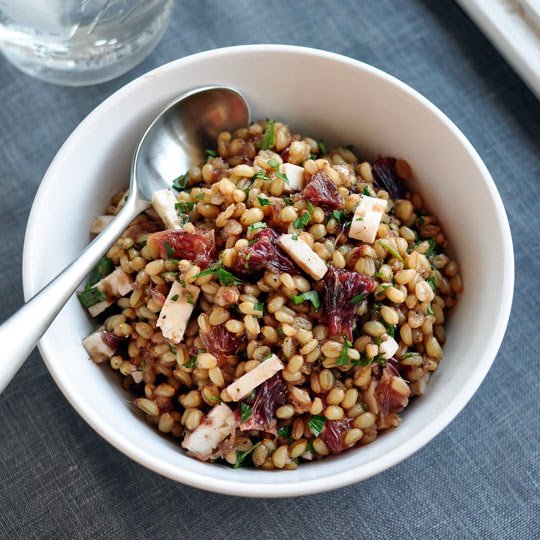 wheat berry salad
