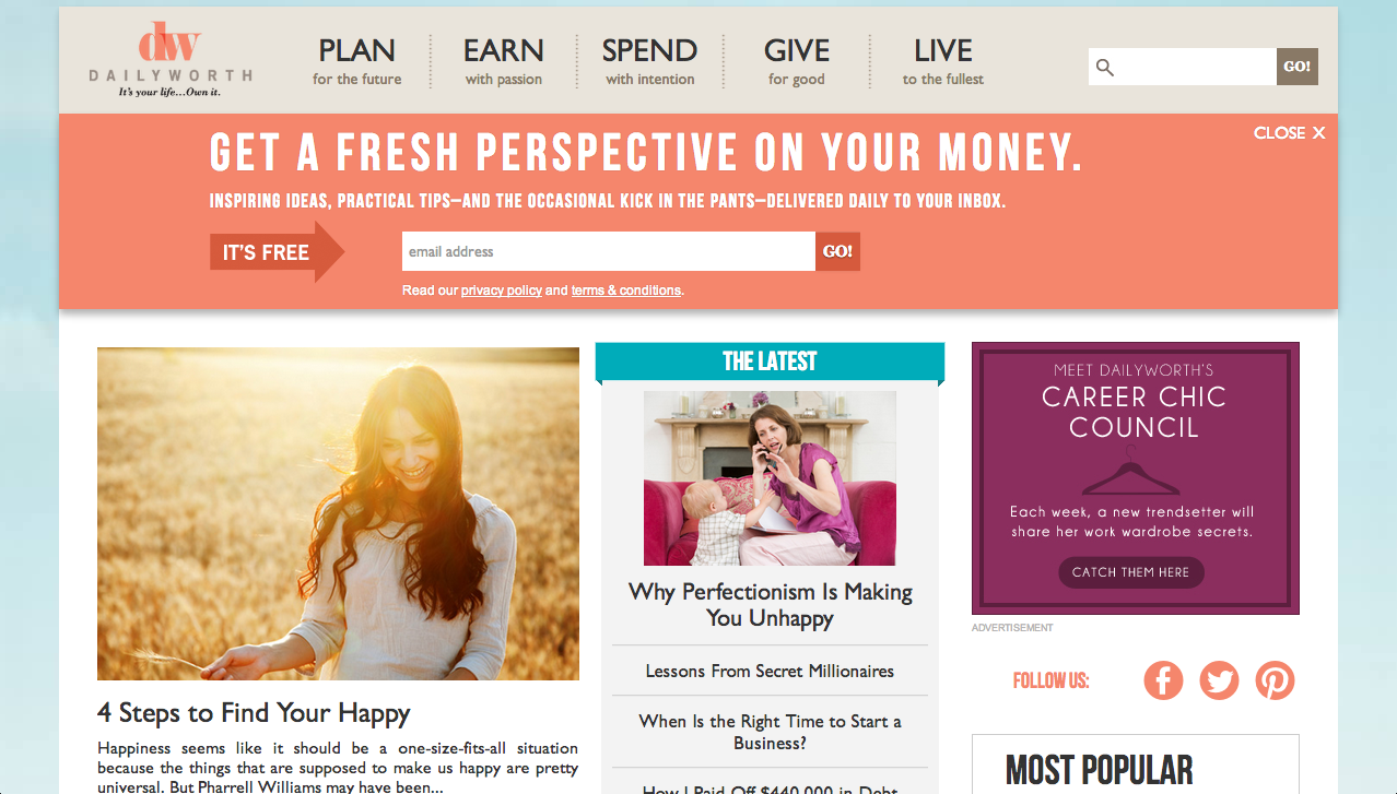 Websites For Professional Life Manage Your Money professional Life