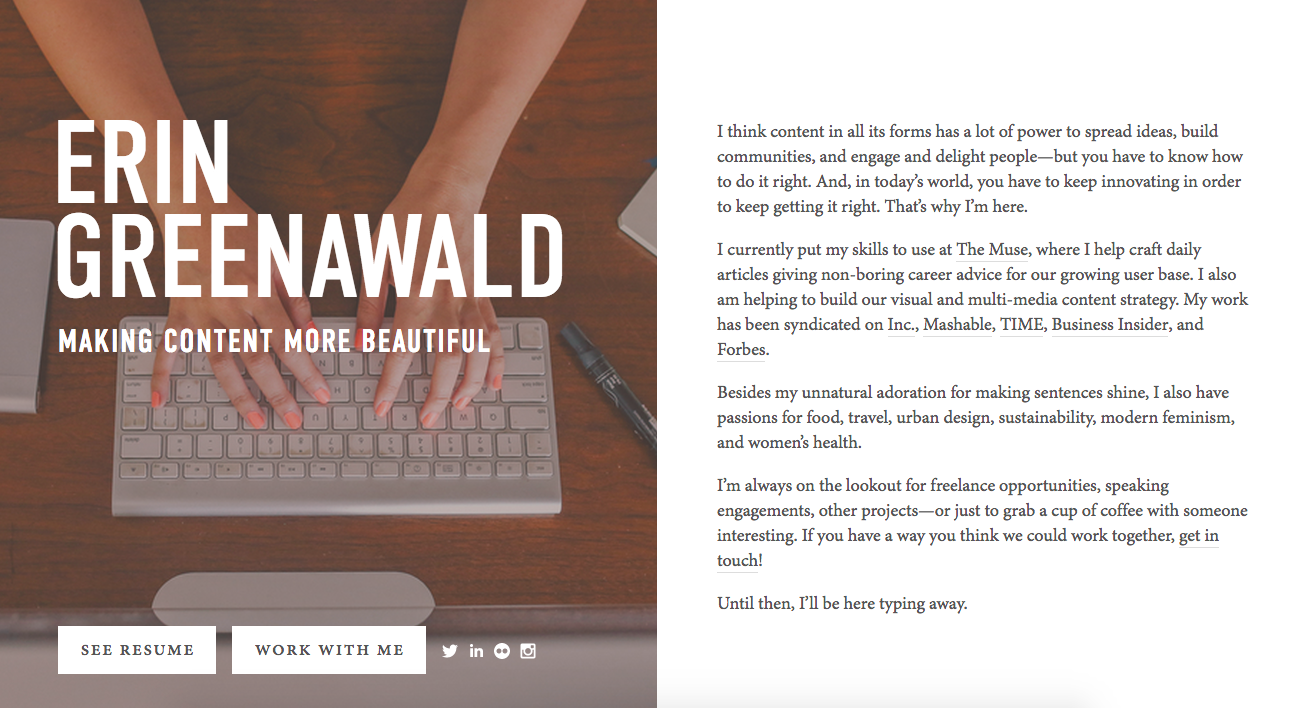 How to Build a Resume Website The Muse How to Build a Resume Website The Muse