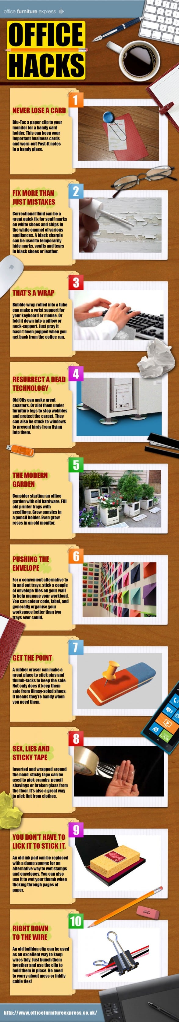 10 Office Hacks That Will Change Your (Work) Life