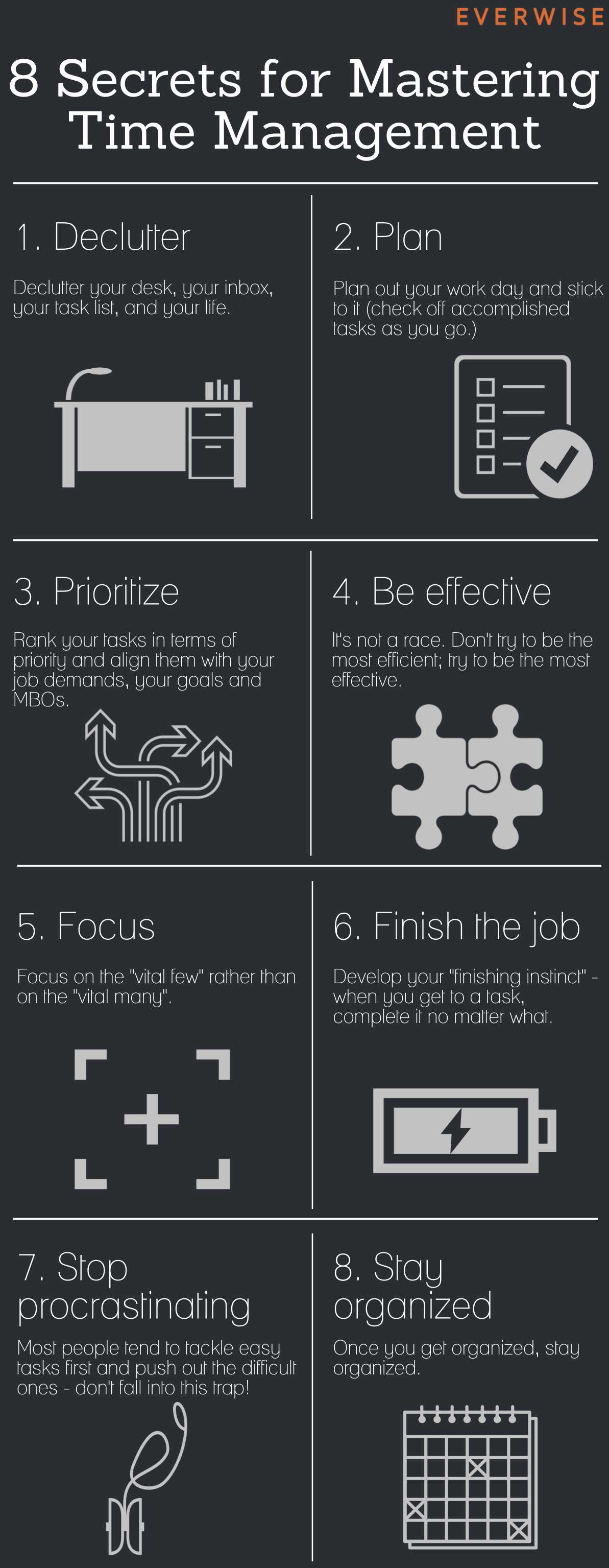8 Tips for Time Management Success (Infographic) - The Muse